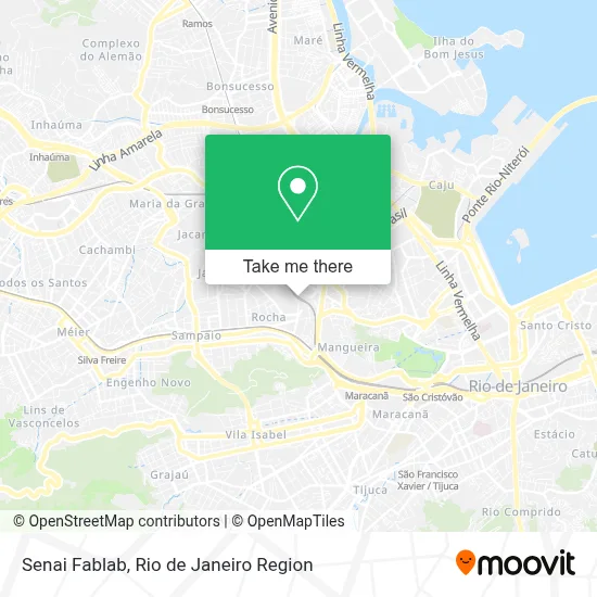 Senai Fablab map