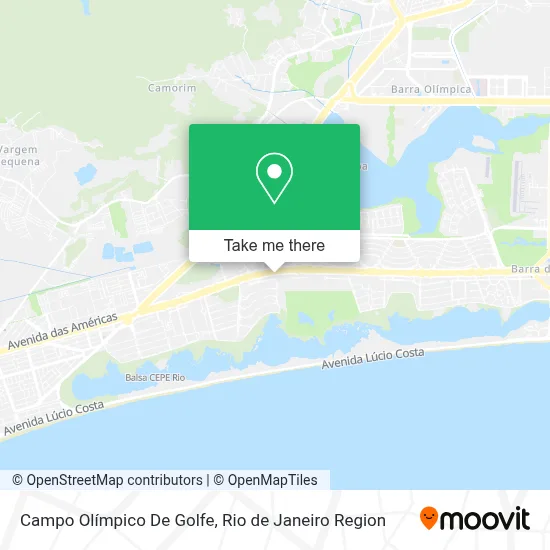 Campo Olímpico De Golfe map