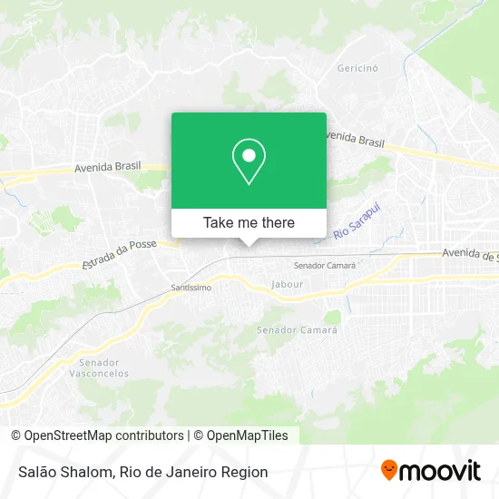 Salão Shalom map