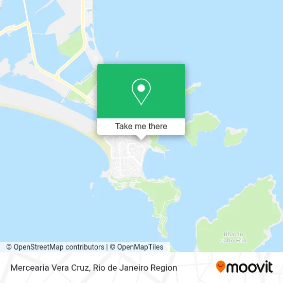 Mercearia Vera Cruz map