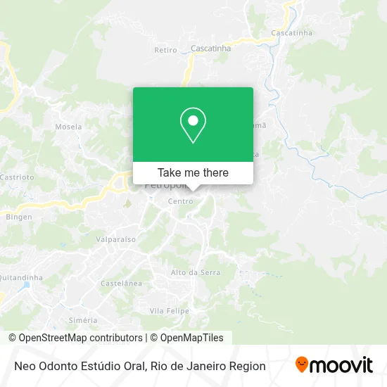Neo Odonto Estúdio Oral map