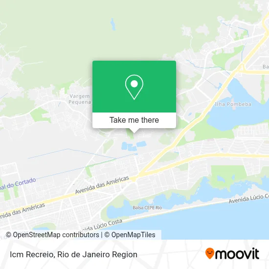 Icm Recreio map