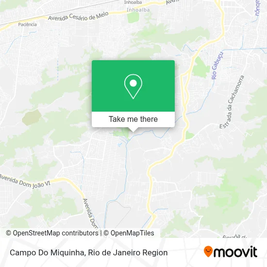 Campo Do Miquinha map