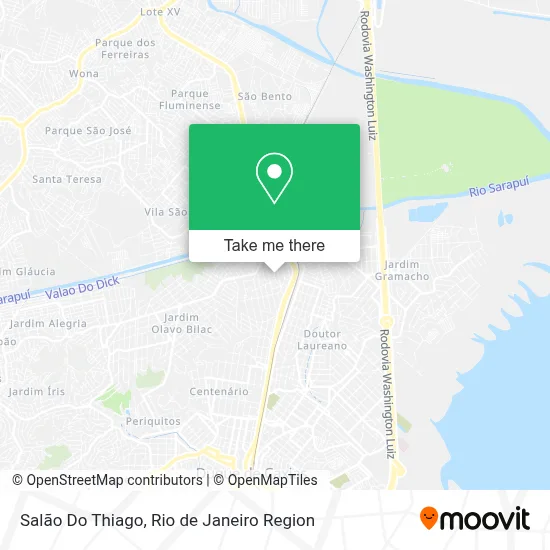Salão Do Thiago map