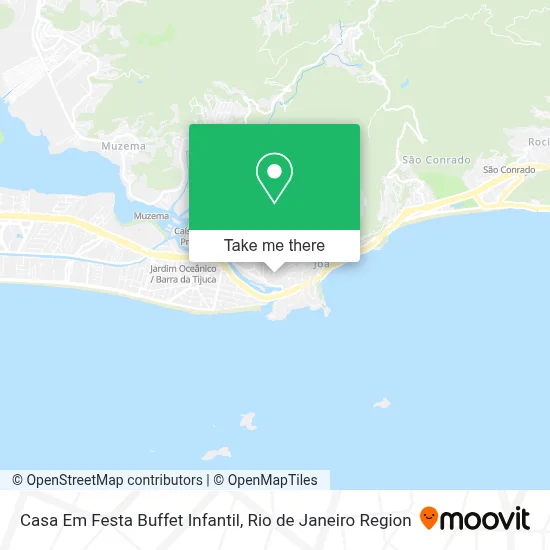 Casa Em Festa Buffet Infantil map