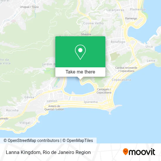 Lanna Kingdom map