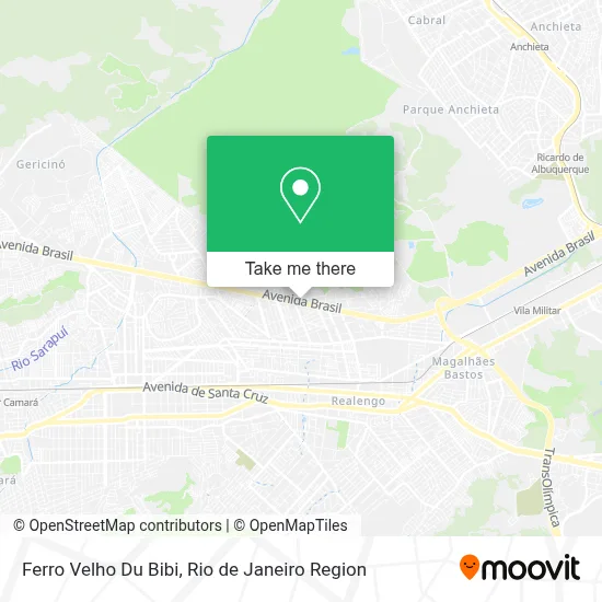 Ferro Velho Du Bibi map
