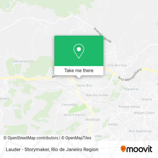 Lauder -  Storymaker map