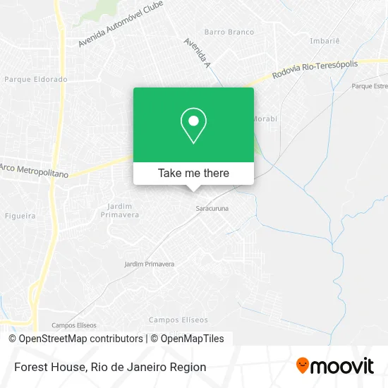 Forest House map