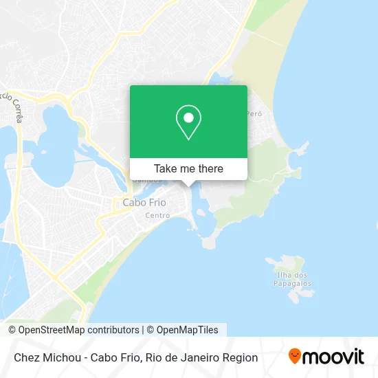 Chez Michou - Cabo Frio map