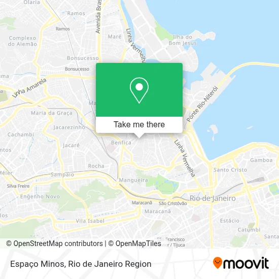 Espaço Minos map