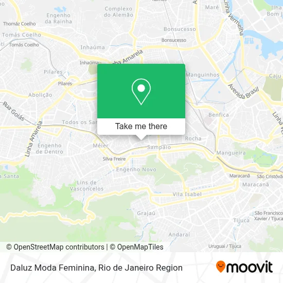 Daluz Moda Feminina map