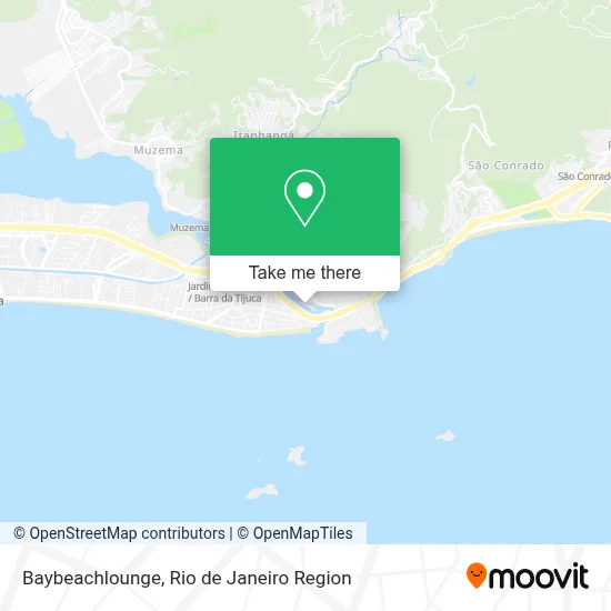 Baybeachlounge map
