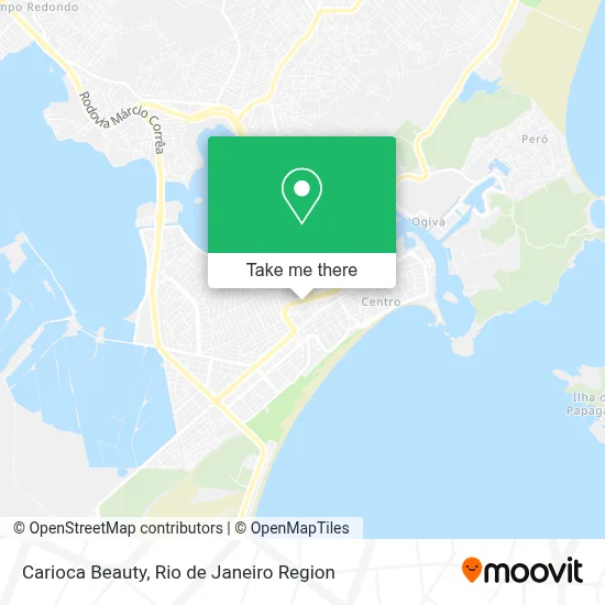 Carioca Beauty map