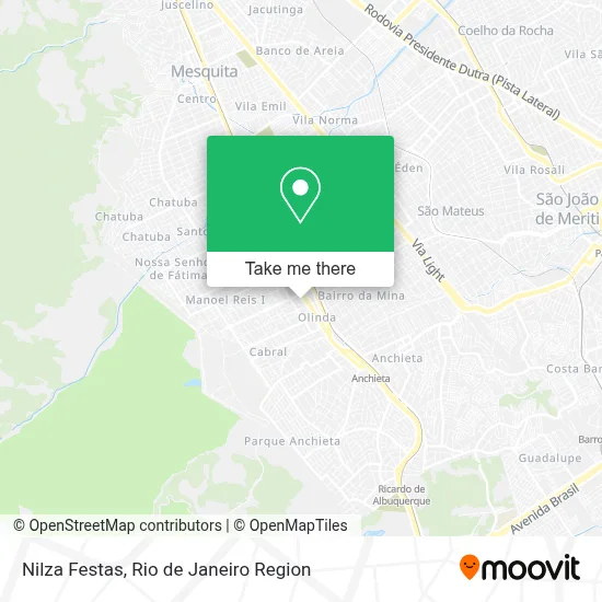 Nilza Festas map