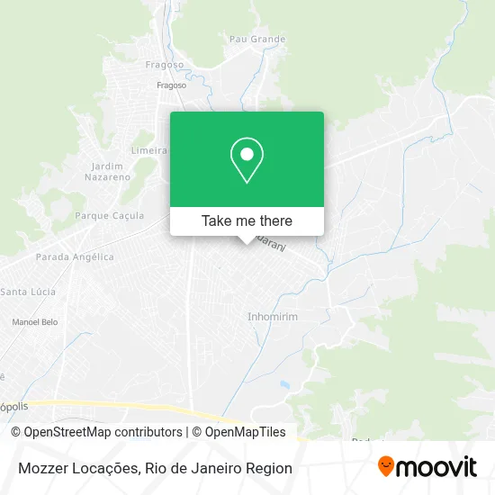 Mozzer Locações map