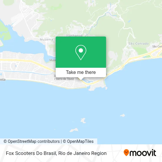 Fox Scooters Do Brasil map
