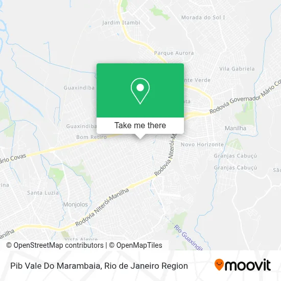 Pib Vale Do Marambaia map