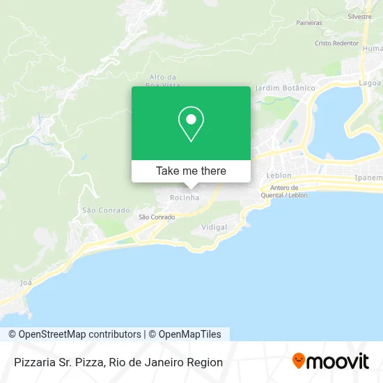 Pizzaria Sr. Pizza map