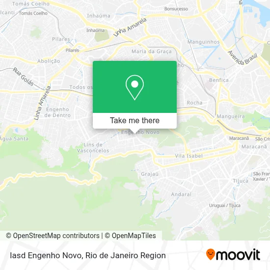 Iasd Engenho Novo map
