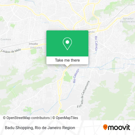Badu Shopping map