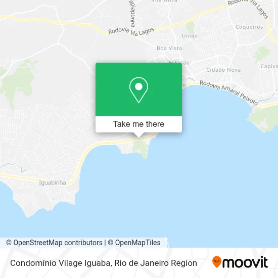 Condomínio Vilage Iguaba map