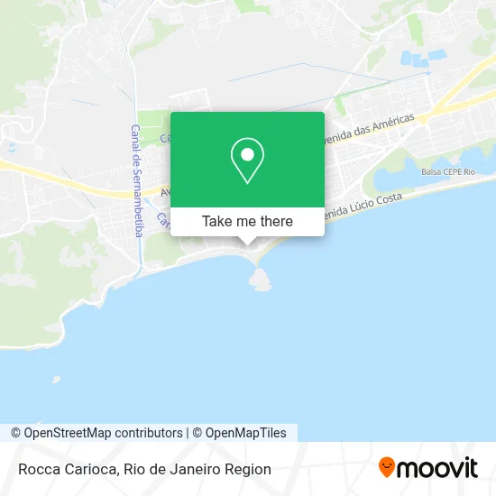 Rocca Carioca map