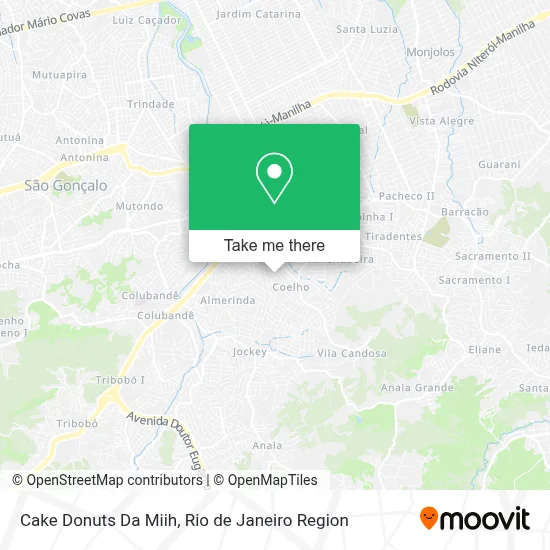 Cake Donuts Da Miih map