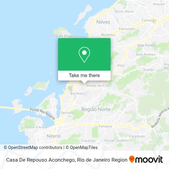Casa De Repouso Aconchego map