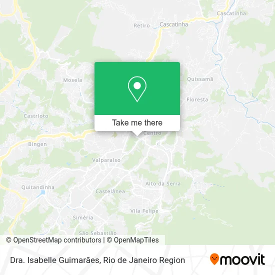 Dra. Isabelle Guimarães map