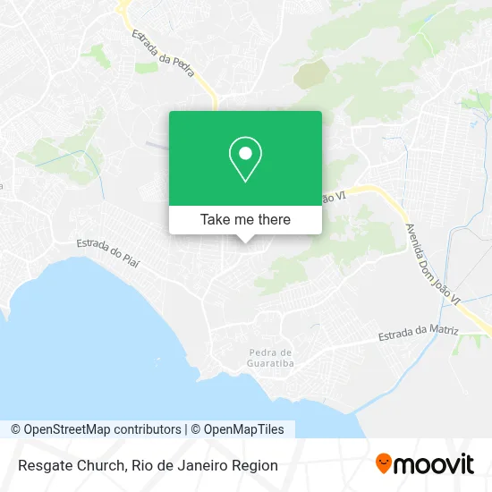 Resgate Church map