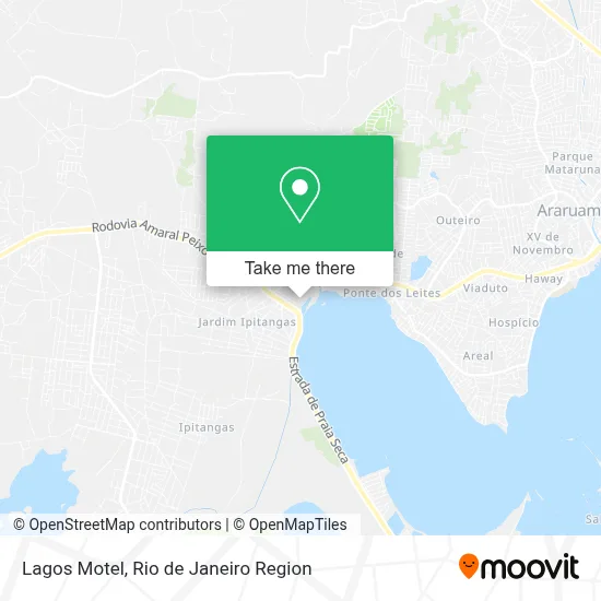 Lagos Motel map