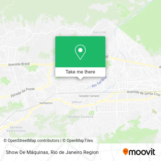 Show De Máquinas map