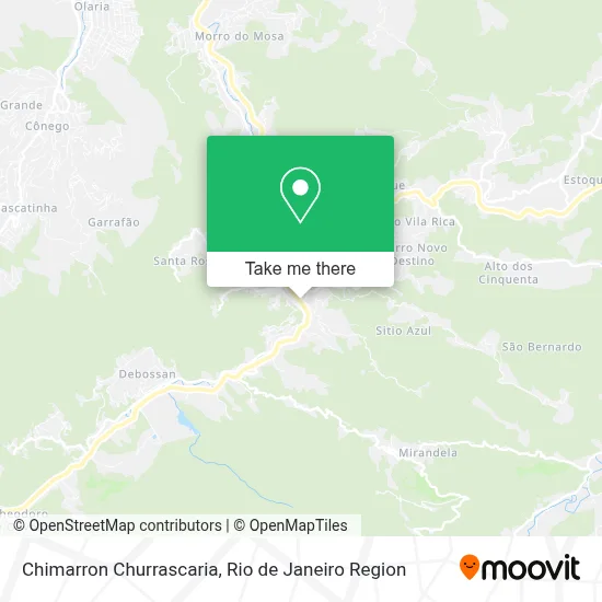 Chimarron Churrascaria map