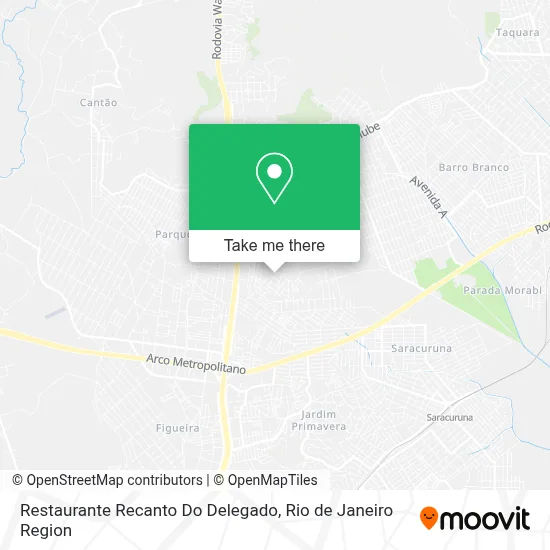 Restaurante Recanto Do Delegado map