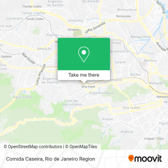 Comida Caseira map