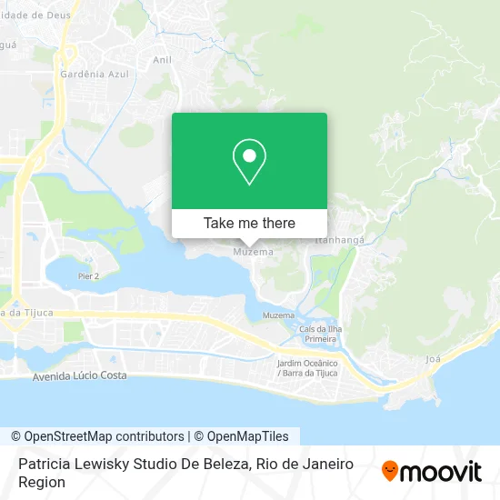 Patricia Lewisky Studio De Beleza map