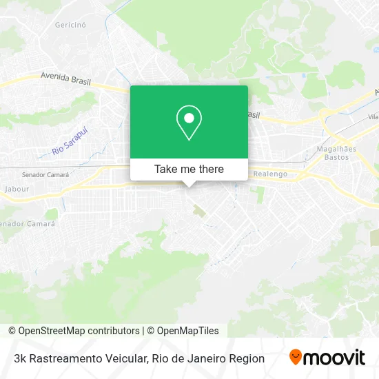 3k Rastreamento Veicular map