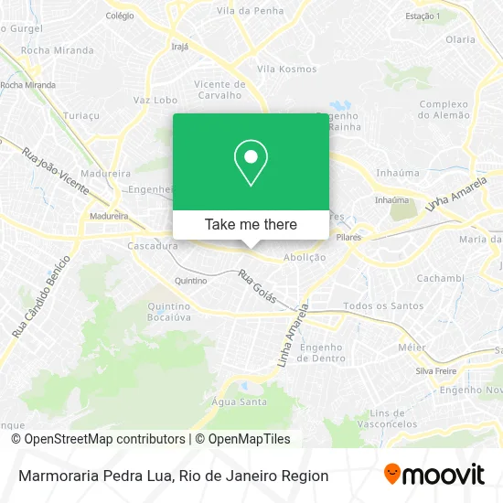 Marmoraria Pedra Lua map