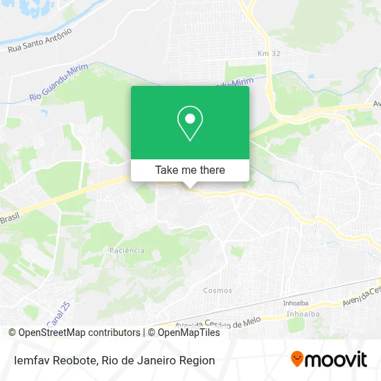 Iemfav Reobote map