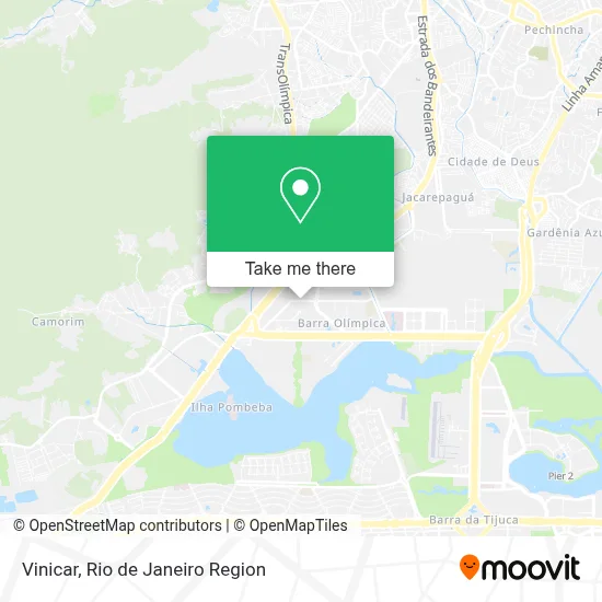 Vinicar map