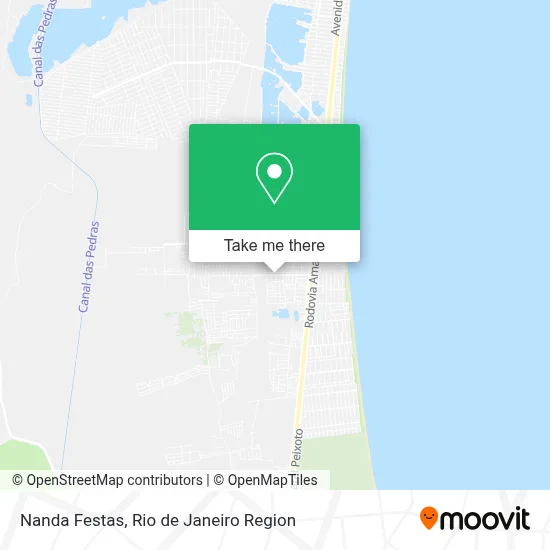 Nanda Festas map