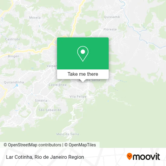 Lar Cotinha map