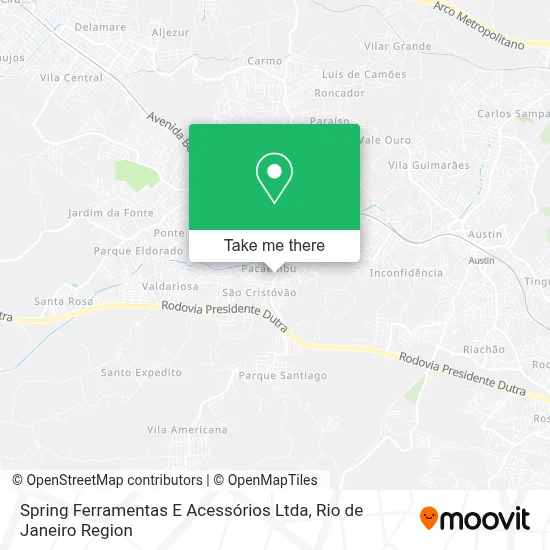 Spring Ferramentas E Acessórios Ltda map