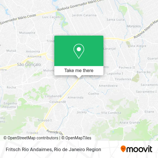 Fritsch Rio Andaimes map