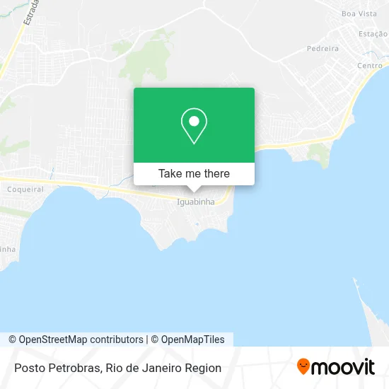 Posto Petrobras map