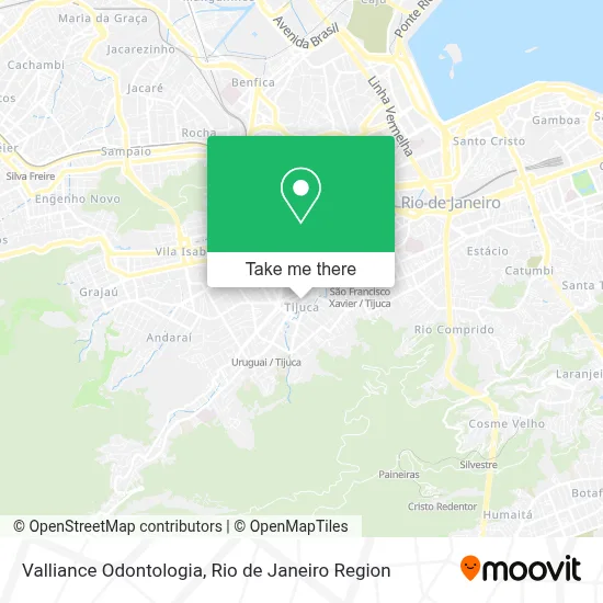 Valliance Odontologia map