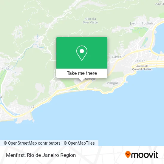 Menfirst map