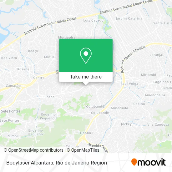 Bodylaser.Alcantara map