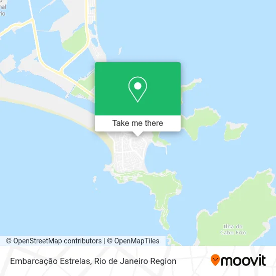Embarcação Estrelas map